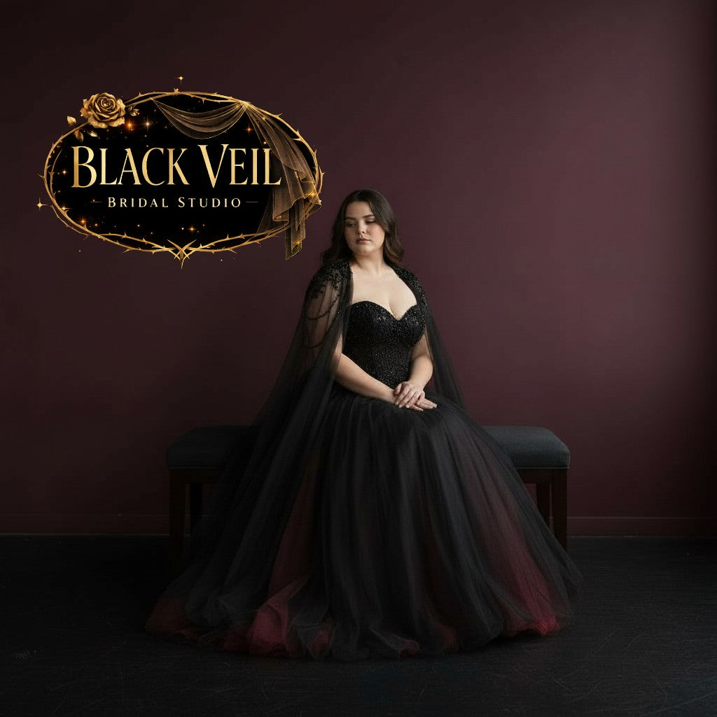 Nyx Black Wedding Dress