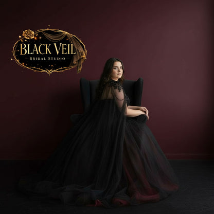 Nyx Black Wedding Dress