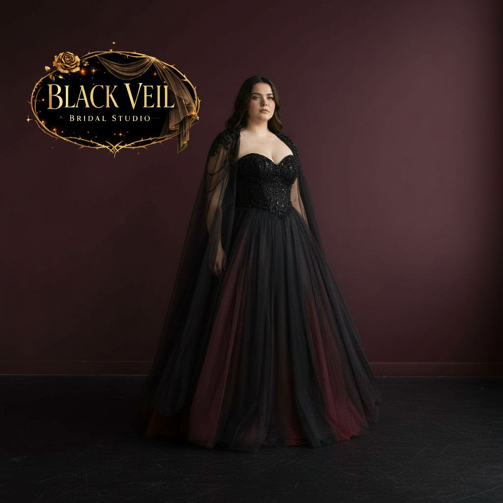 Nyx Black Wedding Dress