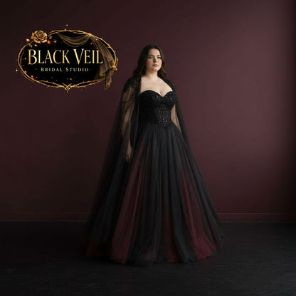Nyx Black Wedding Dress