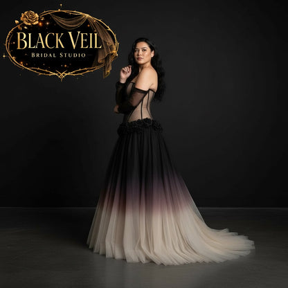 Lilith Black Wedding Dress