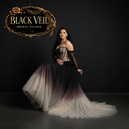 Lilith Black Wedding Dress