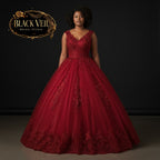 Etna Red Wedding Dress