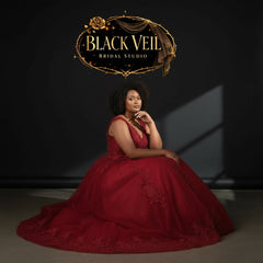 Etna Red Wedding Dress
