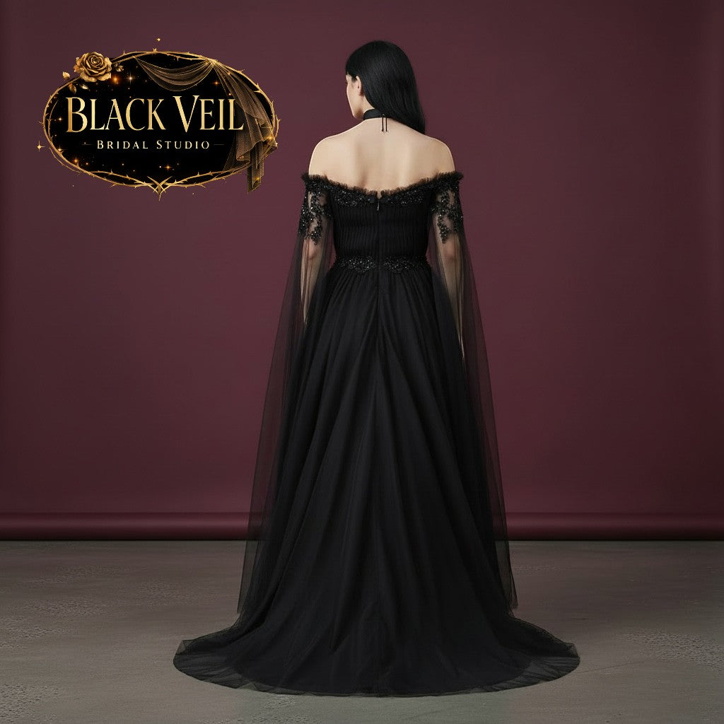 Carmilla Black Wedding Dress