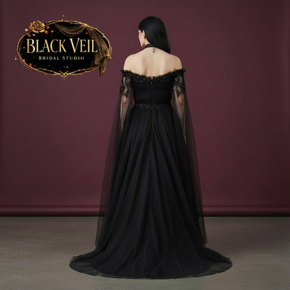 Carmilla Black Wedding Dress