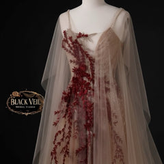 Alina Floral Embroidered Wedding Dress