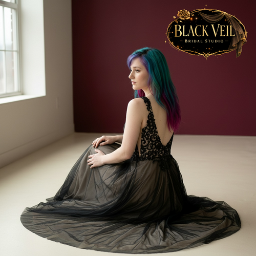 Sable Black Wedding Dress