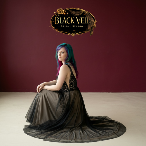 Sable Black Wedding Dress