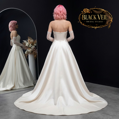 Posie Floral Hand Beaded Wedding Dress