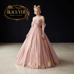Psyche Chromatic Pink Wedding Dress
