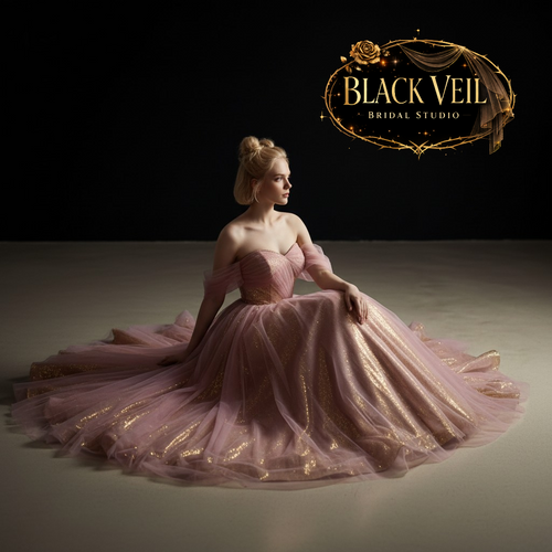 Psyche Chromatic Pink Wedding Dress