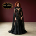 Rhiannon Black Wedding Dress