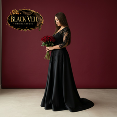 Rusalka Black Wedding Dress