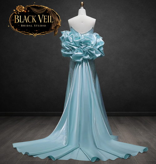 Isolde Blue Wedding Dress