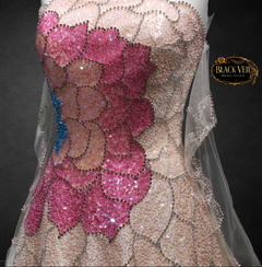 Posie Floral Hand Beaded Wedding Dress