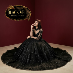 Tempest Black Wedding Dress