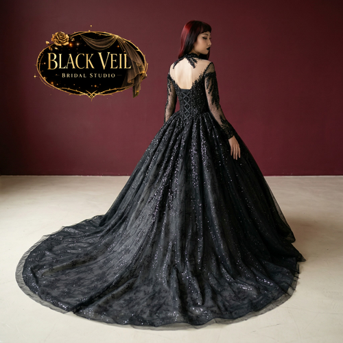 Tempest Black Wedding Dress