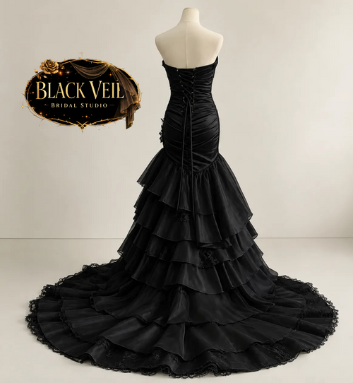 Twyla Black Wedding Dress