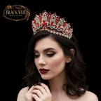 Ornate Baroque Tiara for Brides | Regal Wedding Crown