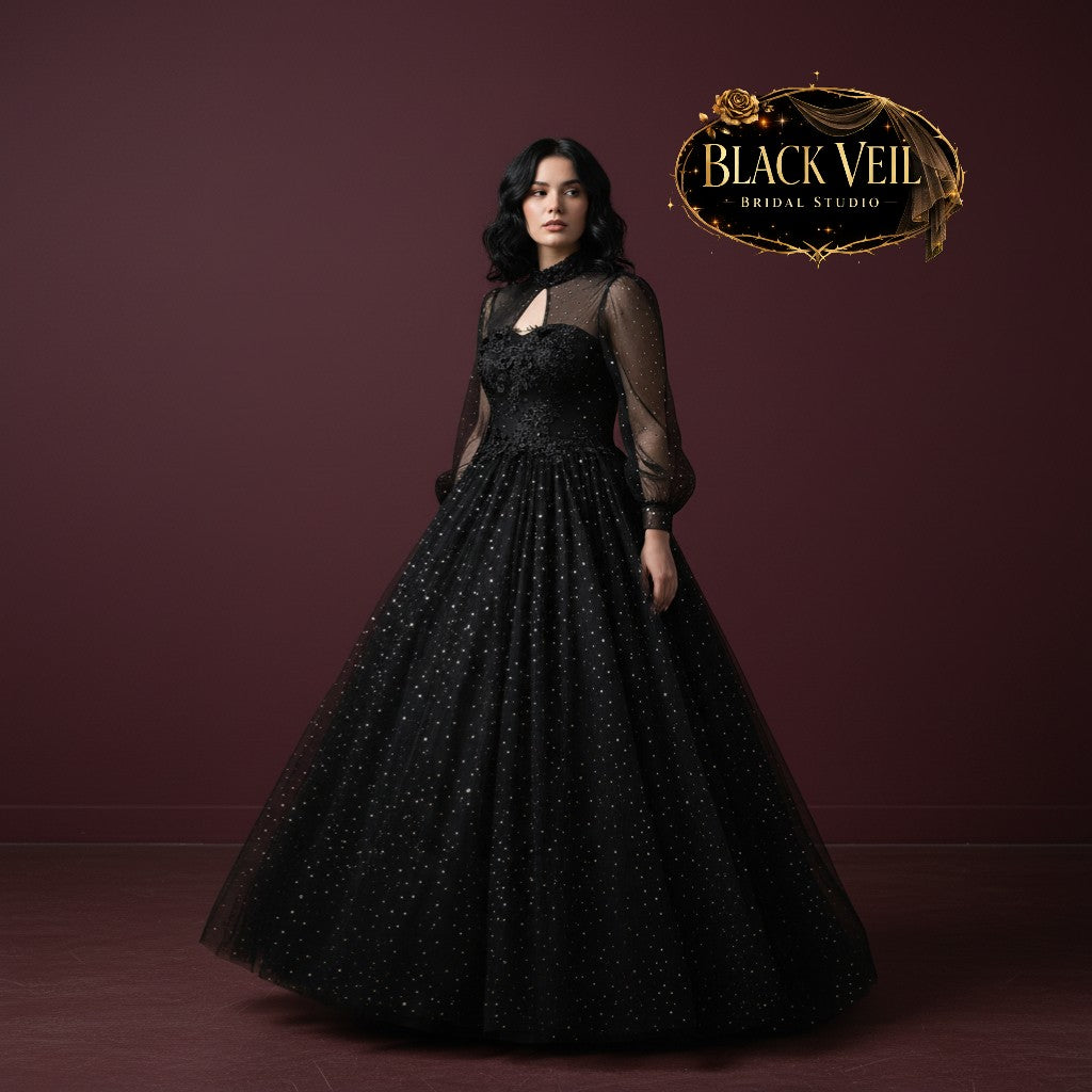 Marceline Black Wedding Dress