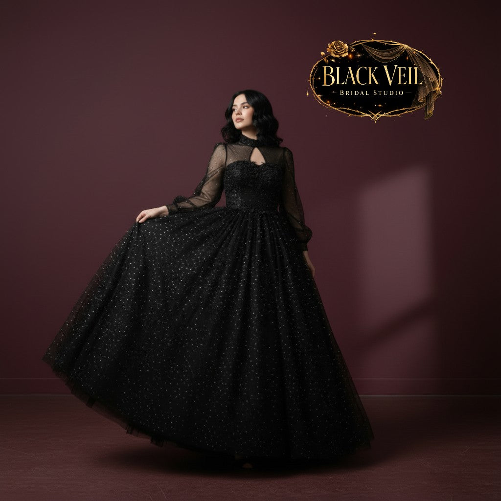 Marceline Black Wedding Dress