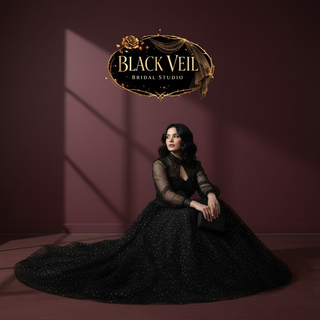Marceline Black Wedding Dress
