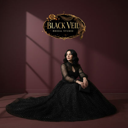 Marceline Black Wedding Dress