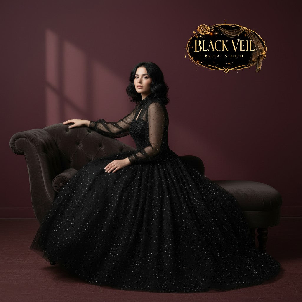 Marceline Black Wedding Dress