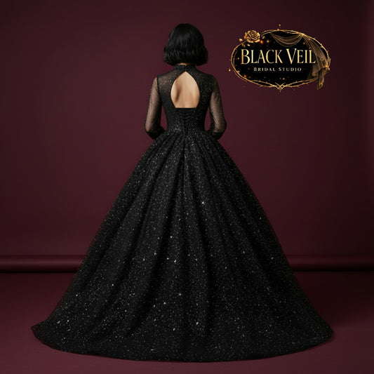 Marceline Black Wedding Dress