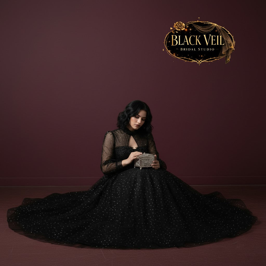 Marceline Black Wedding Dress