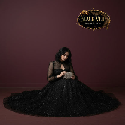 Marceline Black Wedding Dress